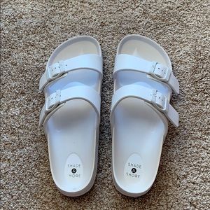 White Shade & Shore Sandals Size 9